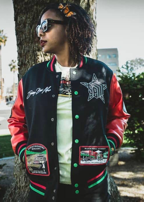 BH365 Revolutionary Varsity Jacket – SomethingBlackMade