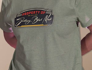 PROPERTY OF S.B.M TEE (MILITARY GREEN)